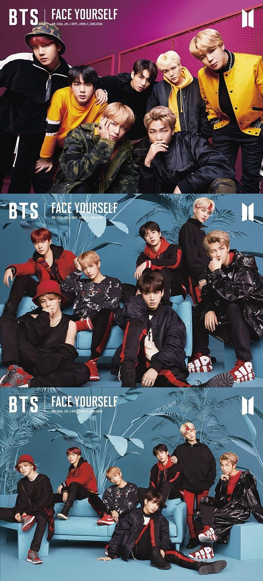 2/2) V FACE YOURSELF Wallpapers! Please like/repost if you save/use!~ do  NOT repost,edit or remove logo!! Copyright to the ri… | Bts, Phim hoạt  hình, Câu cửa miệng