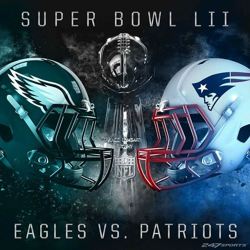 This is the Battle, Eagles and Patriots On February 4, 2018 HD phone wallpaper