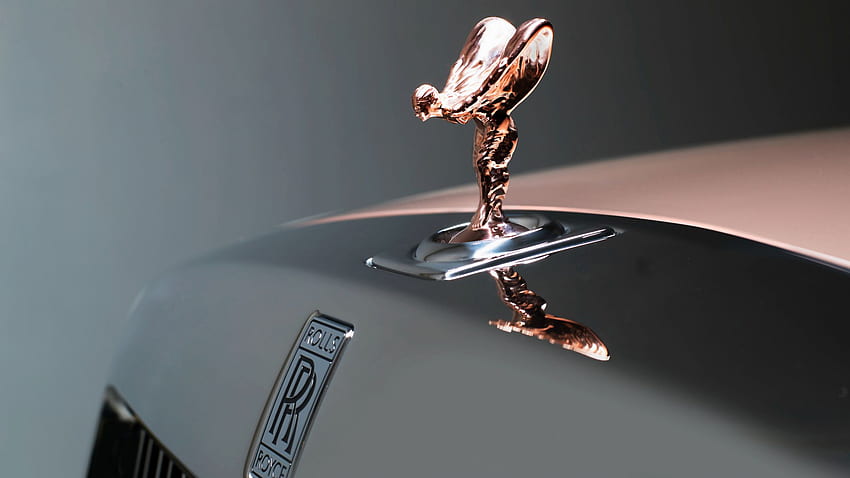 Rolls Royce Phantom, Logo, Marca, , , Background, 27aaa0, Old Rolls Royce papel de parede HD