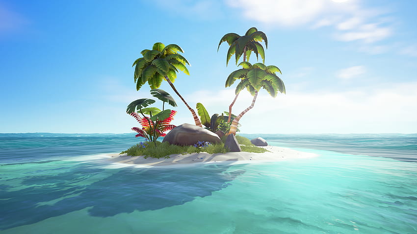 Sea Of Thieves-Insel. T HD-Hintergrundbild