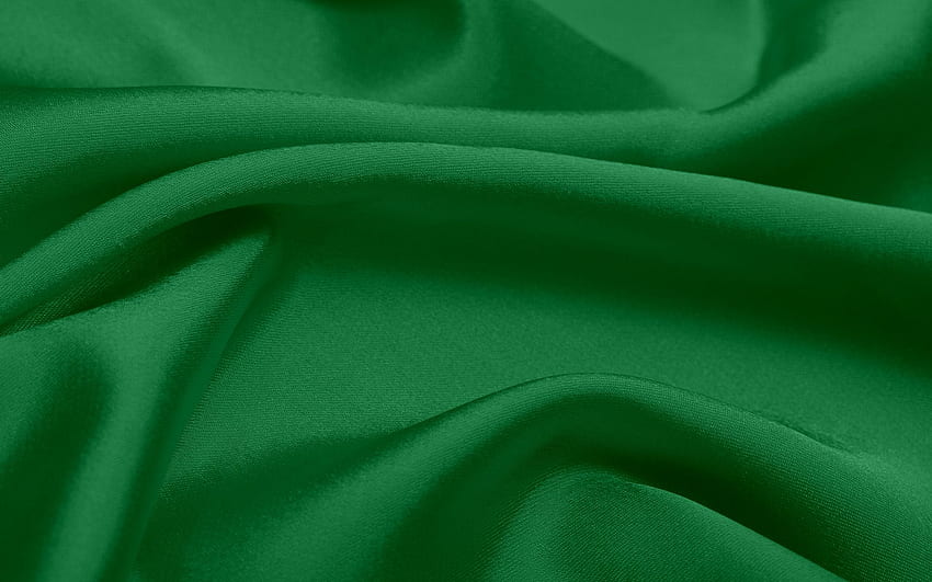 Green silk texture, fabric texture, silk, fabric with waves, green fabric  background for with resolution . High Quality HD wallpaper | Pxfuel