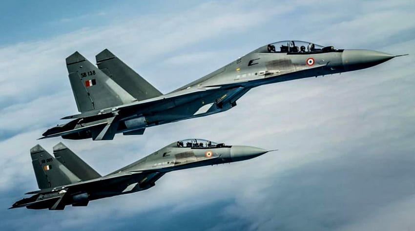 Kampfflugzeuge der indischen Luftwaffe HD-Hintergrundbild