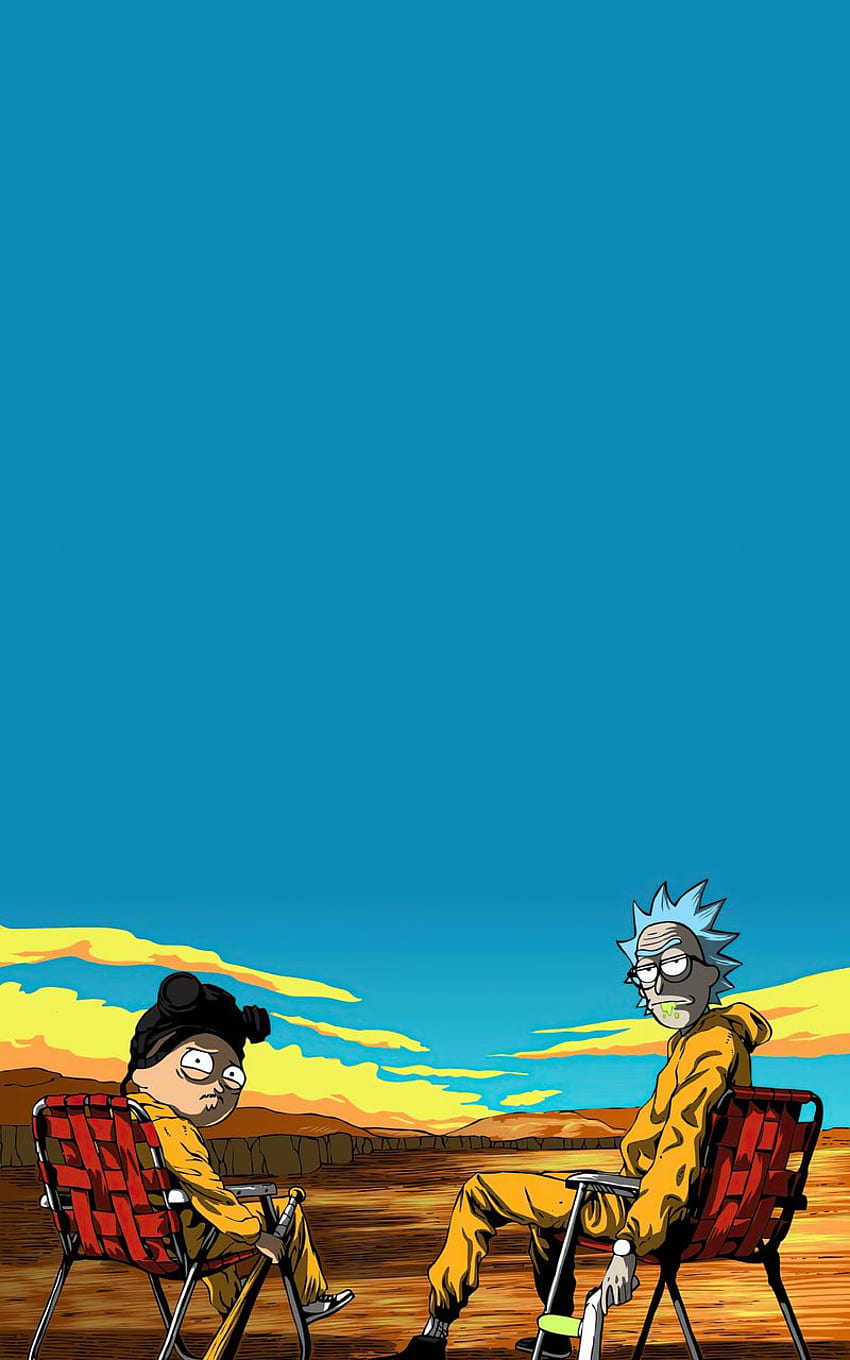 Rick And Morty Breaking Bad, Rick and Morty Tablet HD phone wallpaper