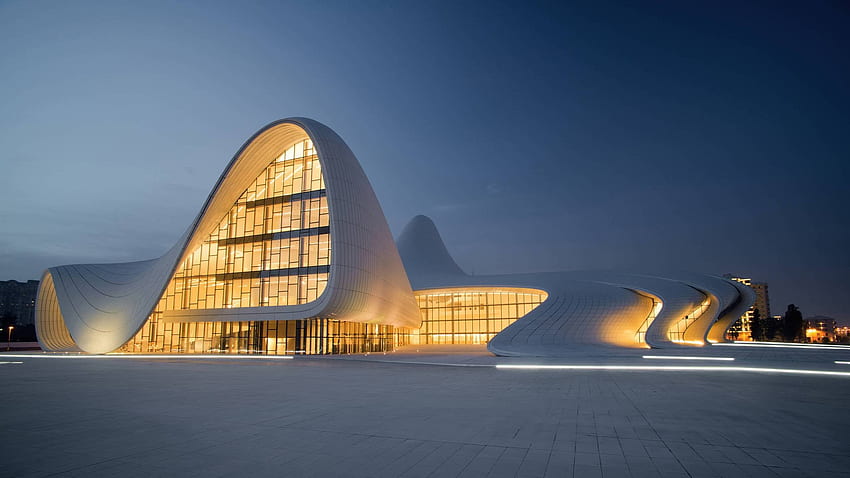 BOTPOST Heydar Aliyev Centre, Azerbaijan - Zaha Hadid Architects HD wallpaper