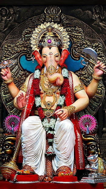 Lalbaugcha Raja, mumbai ganpati HD wallpaper | Pxfuel