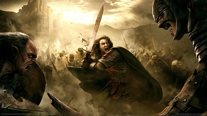 The Lord of the Rings Online: Helm's Deep 01 HD wallpaper