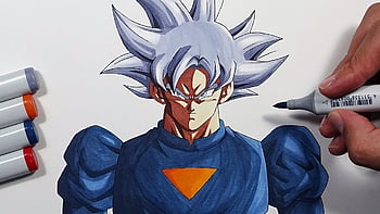 Drawing Goku's Ultra Instinct Form — Steemit