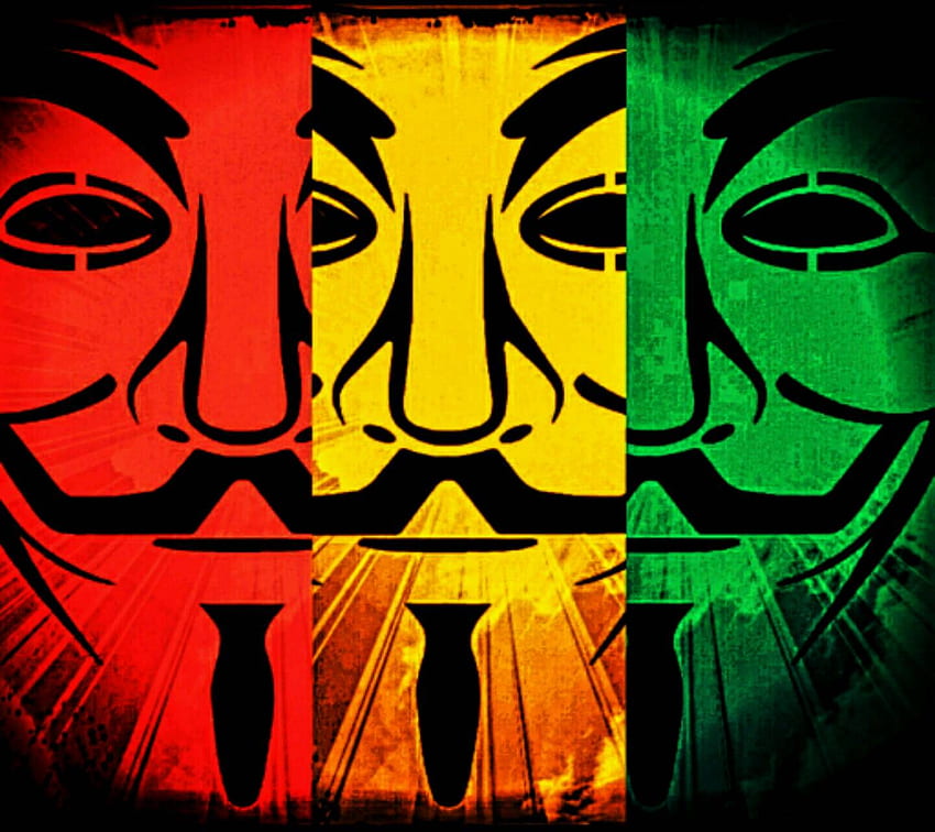 Rasta Anonymous, Rastafarian HD wallpaper
