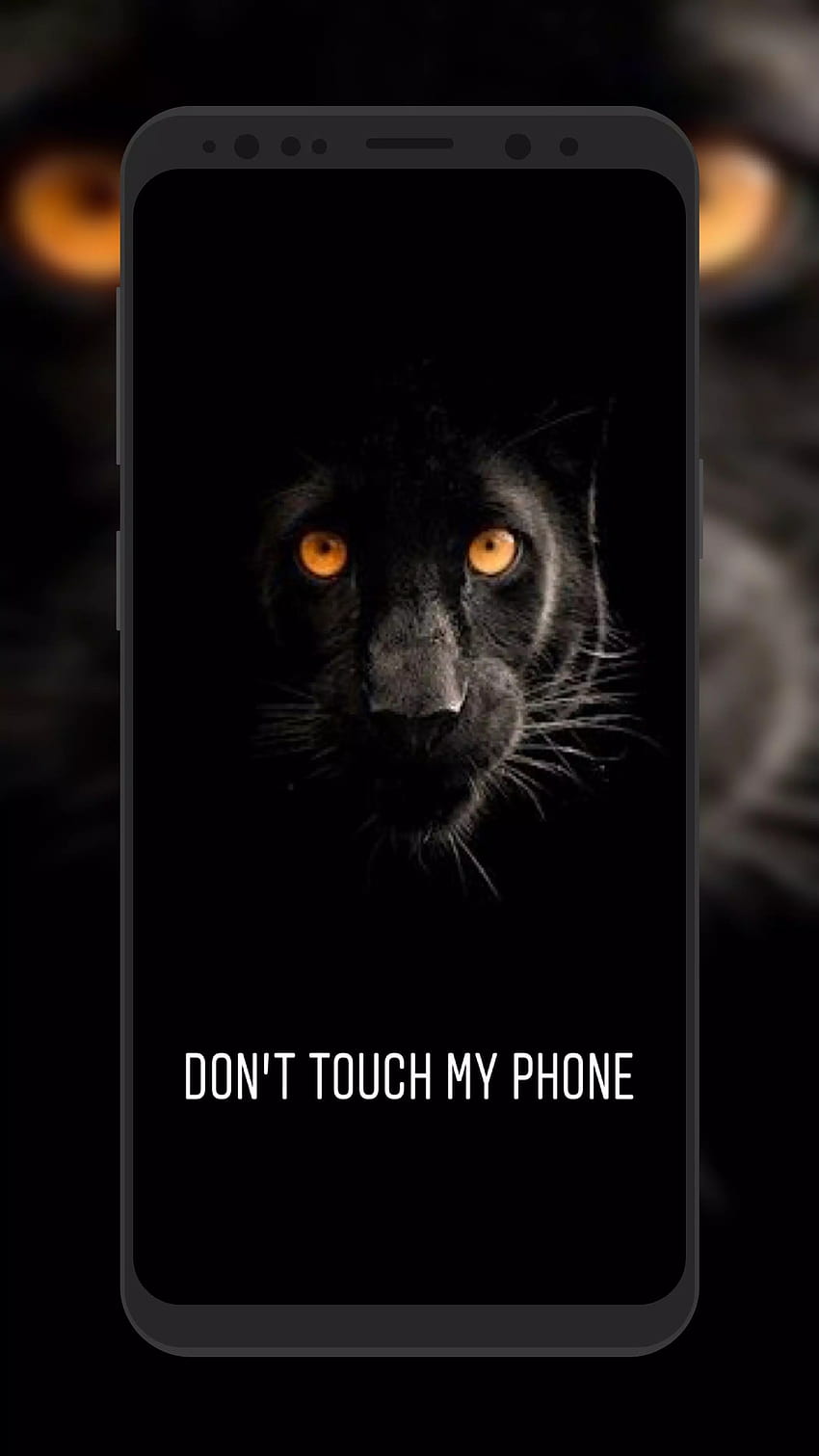 Don't Touch My Phone Live、ブラックパンサー HD電話の壁紙