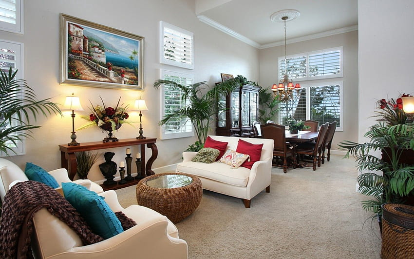 House, Interior, , , Design, Style, Living Room, Residential, Villa HD wallpaper