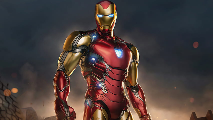 Iron Man, Hot Toys Limited, Hot Toys Avengers, Action Figure, Hot Toys Iron Man Mark Lxxxv, Background -, Iron Man Mark 8 HD wallpaper