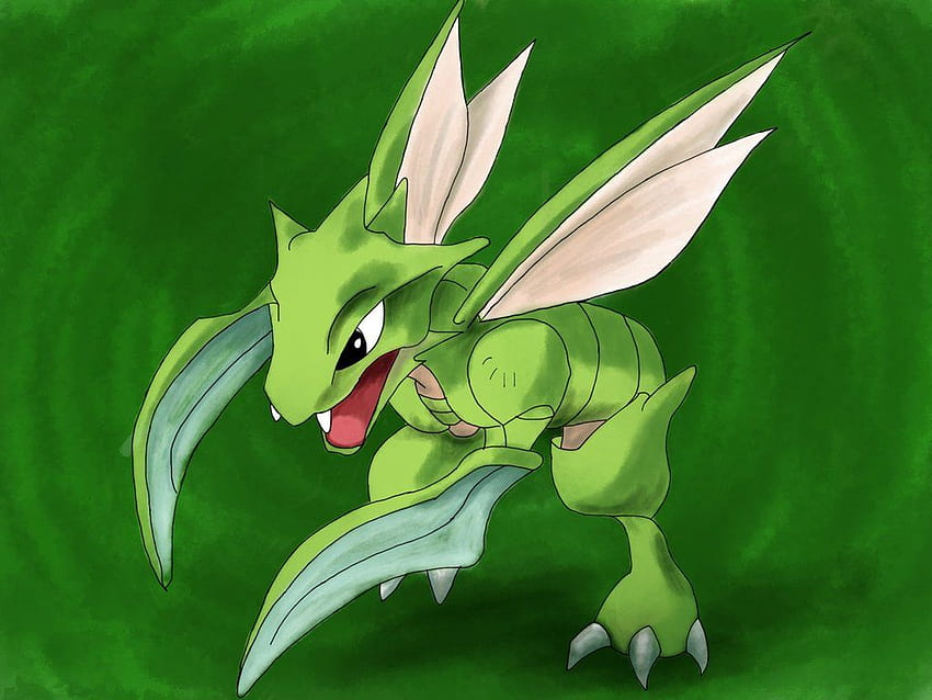 Scyther [] for your HD wallpaper | Pxfuel