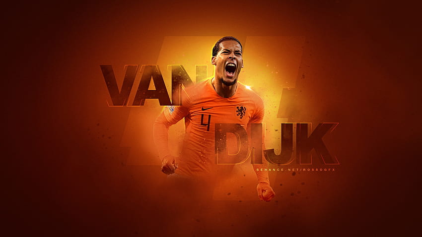 Virgil van Dijk, sport, Soccer, Dutch, van dijk, football, virgil, Holland, Netherlands HD wallpaper