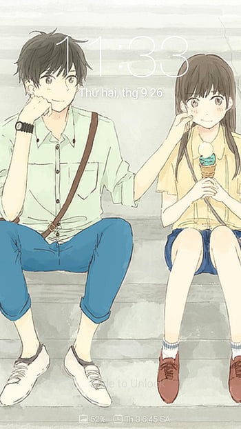 Anime couple cute for android HD wallpapers | Pxfuel
