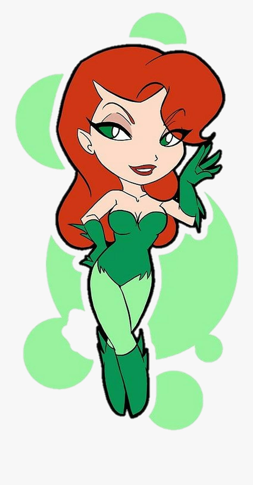 Poison Ivy Cartoon iPhone Page 1 HD phone wallpaper