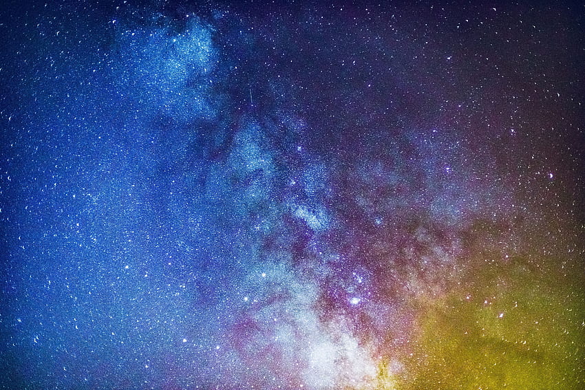 Stars, Universe, Shine, Starry Sky, Brilliance, Milky Way, Space HD wallpaper