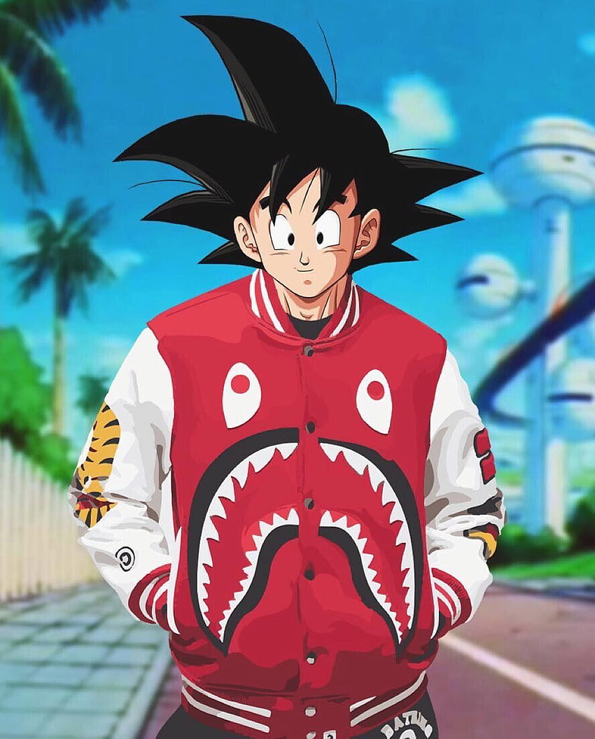 Tropfen Anime, Tropfen Goku HD-Handy-Hintergrundbild