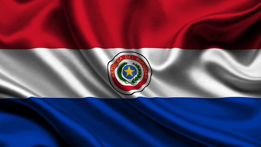 Symbol, Flag, Star, Atlas, Paraguay HD wallpaper