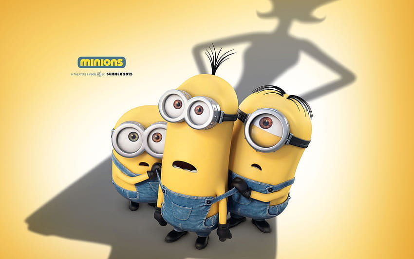 A Cute Collection Of Minions Movie 2015 Background & iPhone HD wallpaper