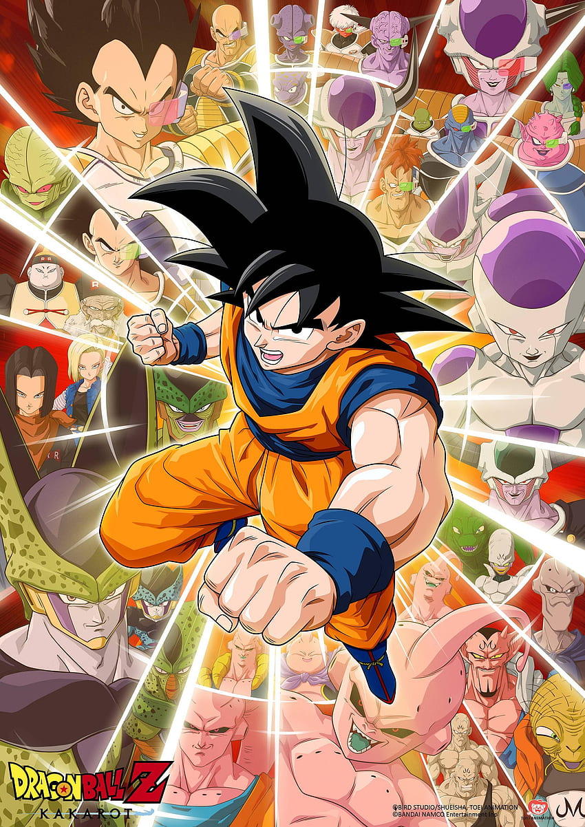 Dragon Ball Z Kakarot Game Poster , Spiele . Den, DBZ Kakarot HD-Handy-Hintergrundbild