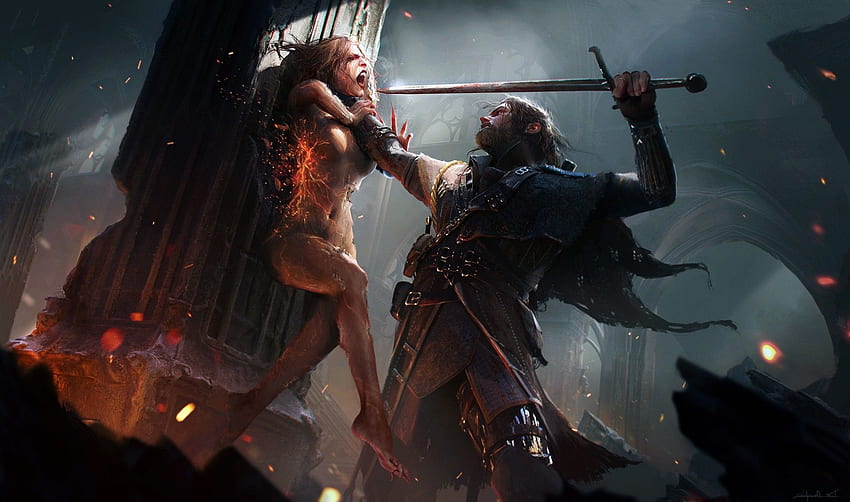 Witcher 1 . Witcher 3 Cinematic, Cool Witcher HD wallpaper