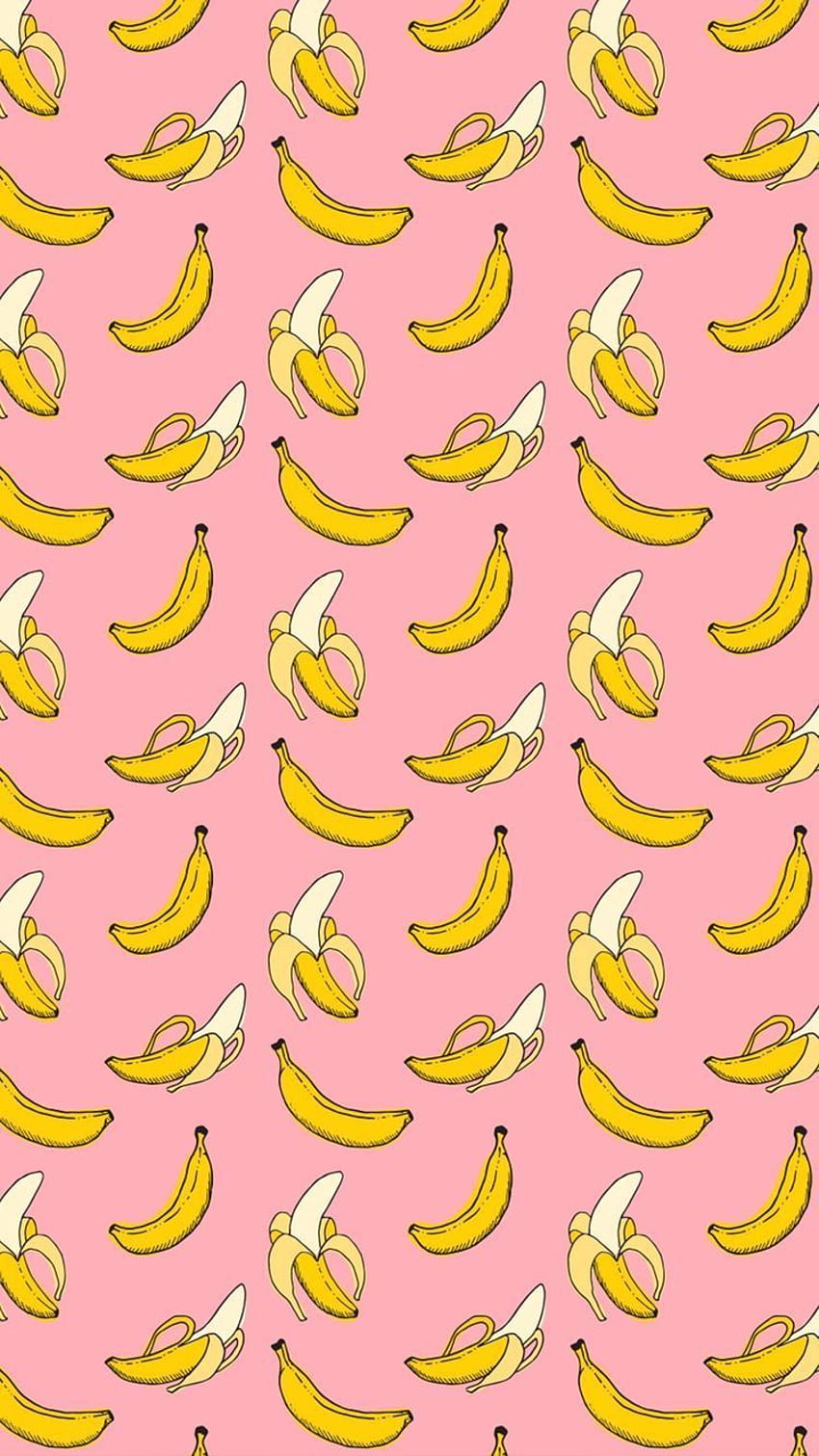 Background ♡. Banana , iphone cute, iPhone vsco, Banana Pink HD phone  wallpaper | Pxfuel