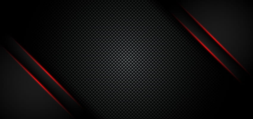 Astratto metallizzato rosso lucido colore cornice nera layout moderno modello di progettazione tecnologica su materiale in fibra di carbonio e trama 1838419 Arte vettoriale a Vecteezy Sfondo HD