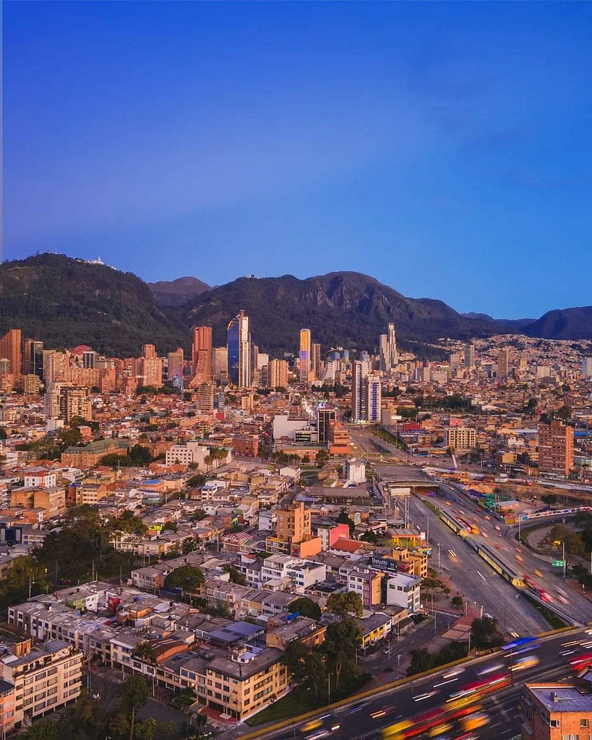 Bogota Kolumbien, Himmel, Berg HD-Handy-Hintergrundbild
