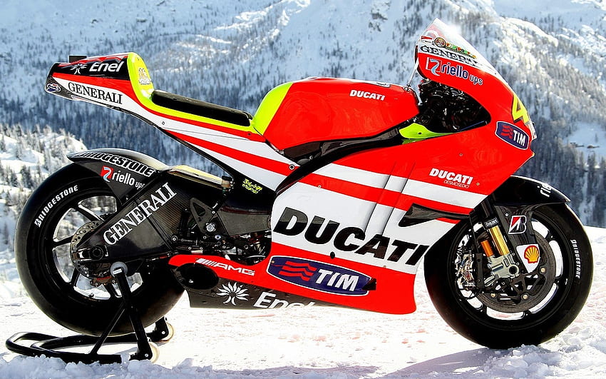 Rossi 2011 colours, motorcycle, motogp, ducati, rossi HD wallpaper