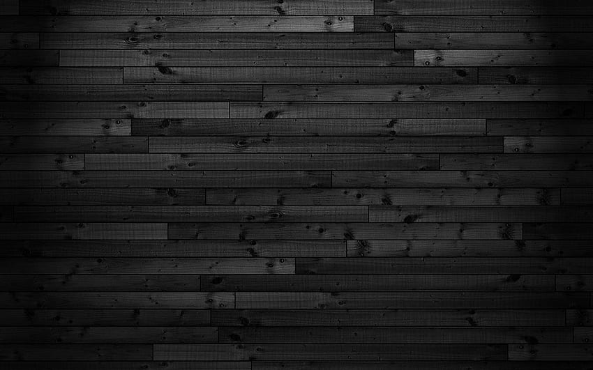 Black Wood, Dark Wall HD wallpaper