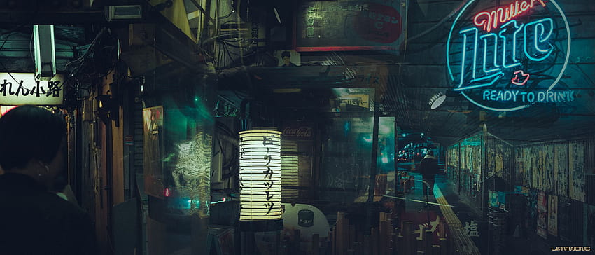 Liam Wong - Art Director & grapher, Tokyo Alley HD wallpaper