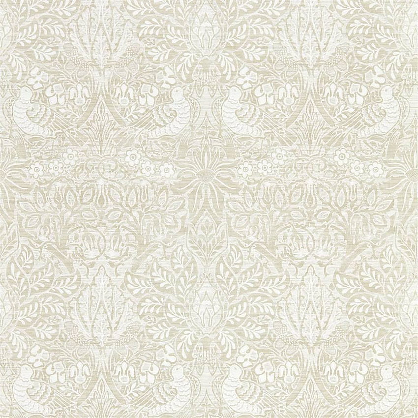 William Morris & Co Traditional Pure Dove & Rose, Pure Grey HD phone wallpaper