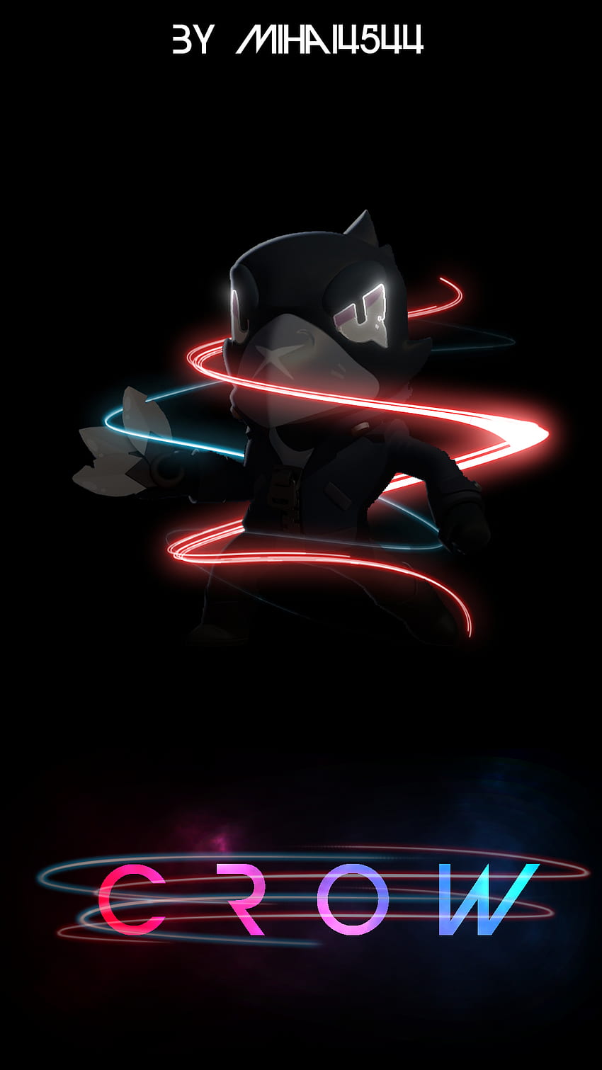 Due to some demand, I present to you a nameless Crow, Brawl Stars Crow HD phone wallpaper