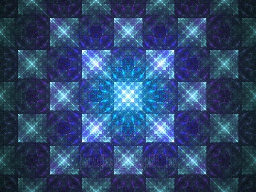 Sea Floor, gefliest, Quadrate, Blautöne HD-Hintergrundbild