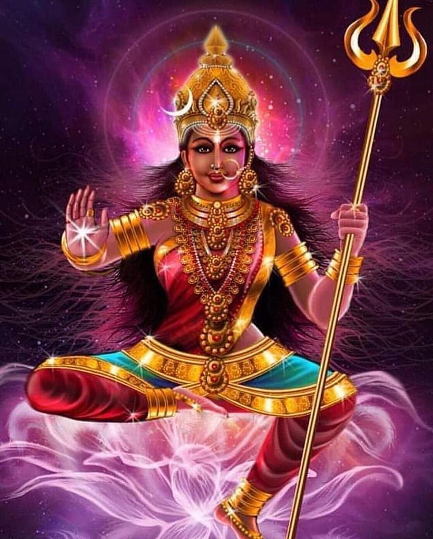 Durga maa ideias em 2021. durga maa, durga, durga deusa, Durga Devi Papel de parede de celular HD