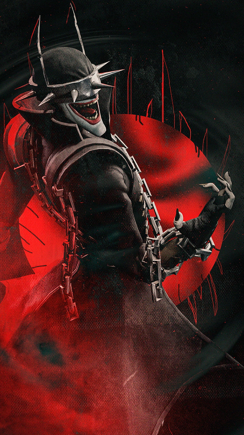 Batman, der lacht, der lacht, Joker HD-Handy-Hintergrundbild