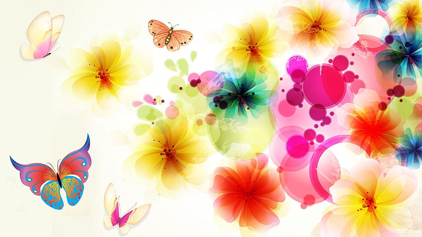 Bright floral background HD wallpapers | Pxfuel