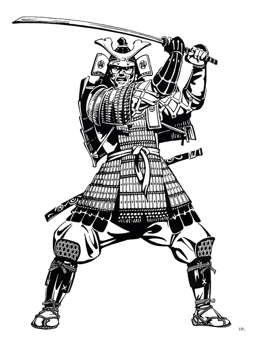 desenhos de esboços de samurai Alta qualidade, alta definição, desenhos de samurai Papel de parede de celular HD