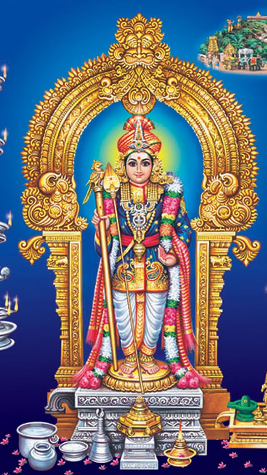 Dieu Murugan, Dieu, Ayappa Fond d'écran de téléphone HD