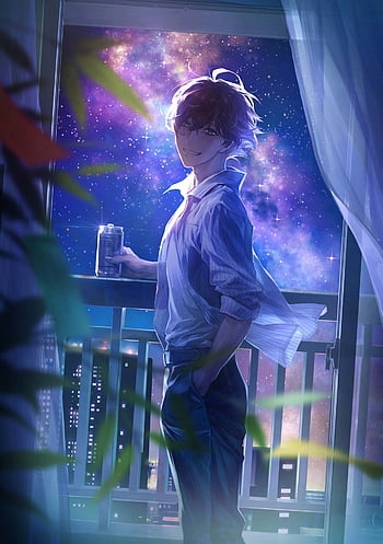 Handsome anime boy wallpaper by urfriendly - Download on ZEDGE™ | 3dfe