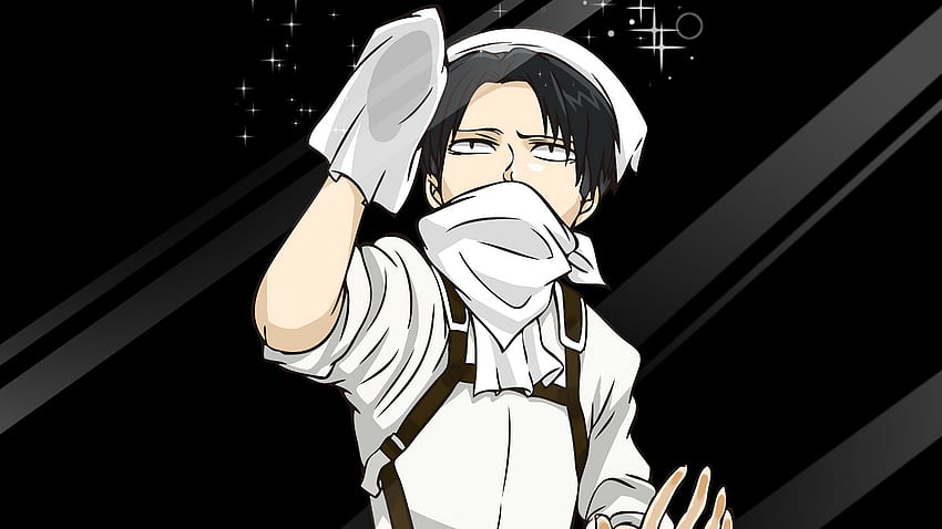 Levi Cleaning Attack on Titan , Clean Anime HD wallpaper