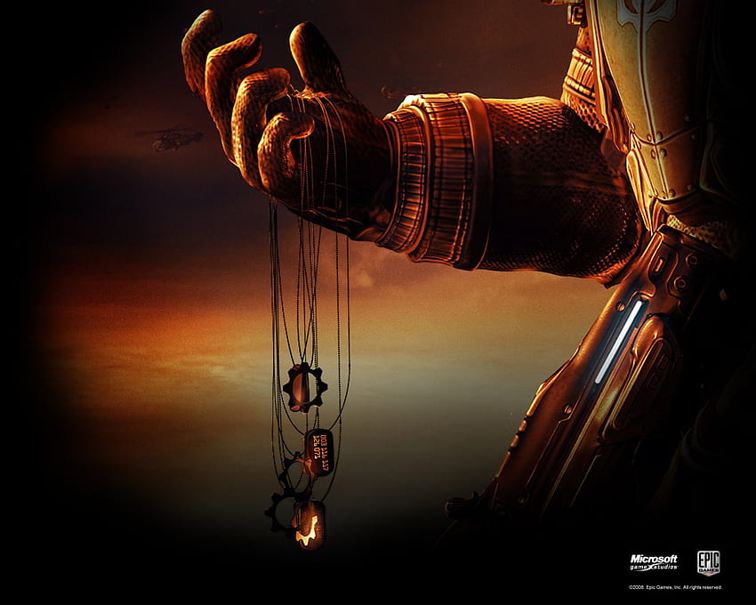Gears of War, gears of war 2, prajurit, sendirian, misi, tangan, petualangan, aksi, video game,, menembak Wallpaper HD