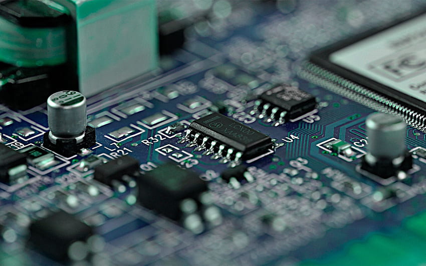 Electronics design and production, Electronic Circuit Board HD wallpaper