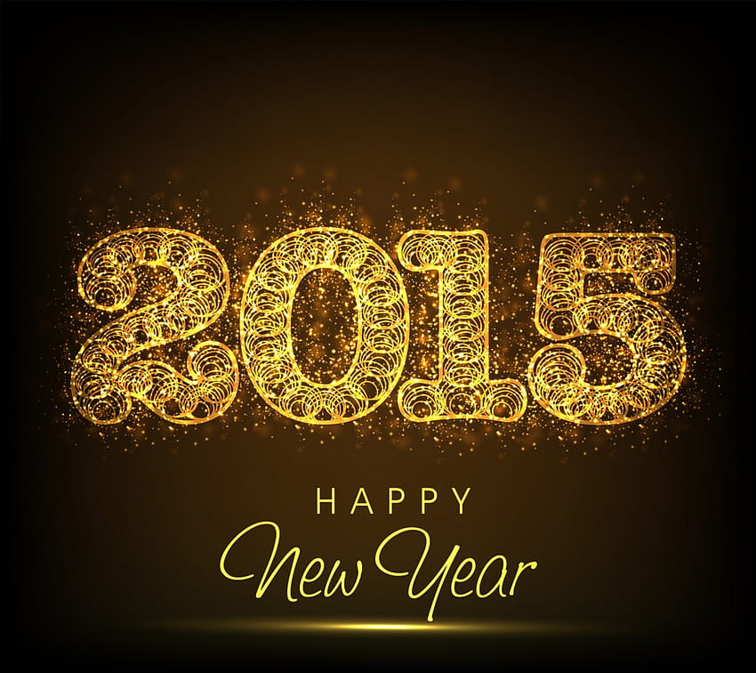 明けましておめでとうございます 2015, 年, 幸せ, 新しい, 2015 高画質の壁紙