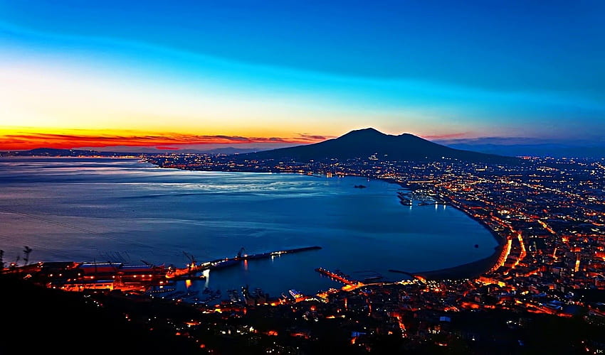 Napoli, Vesuvio Wallpaper HD