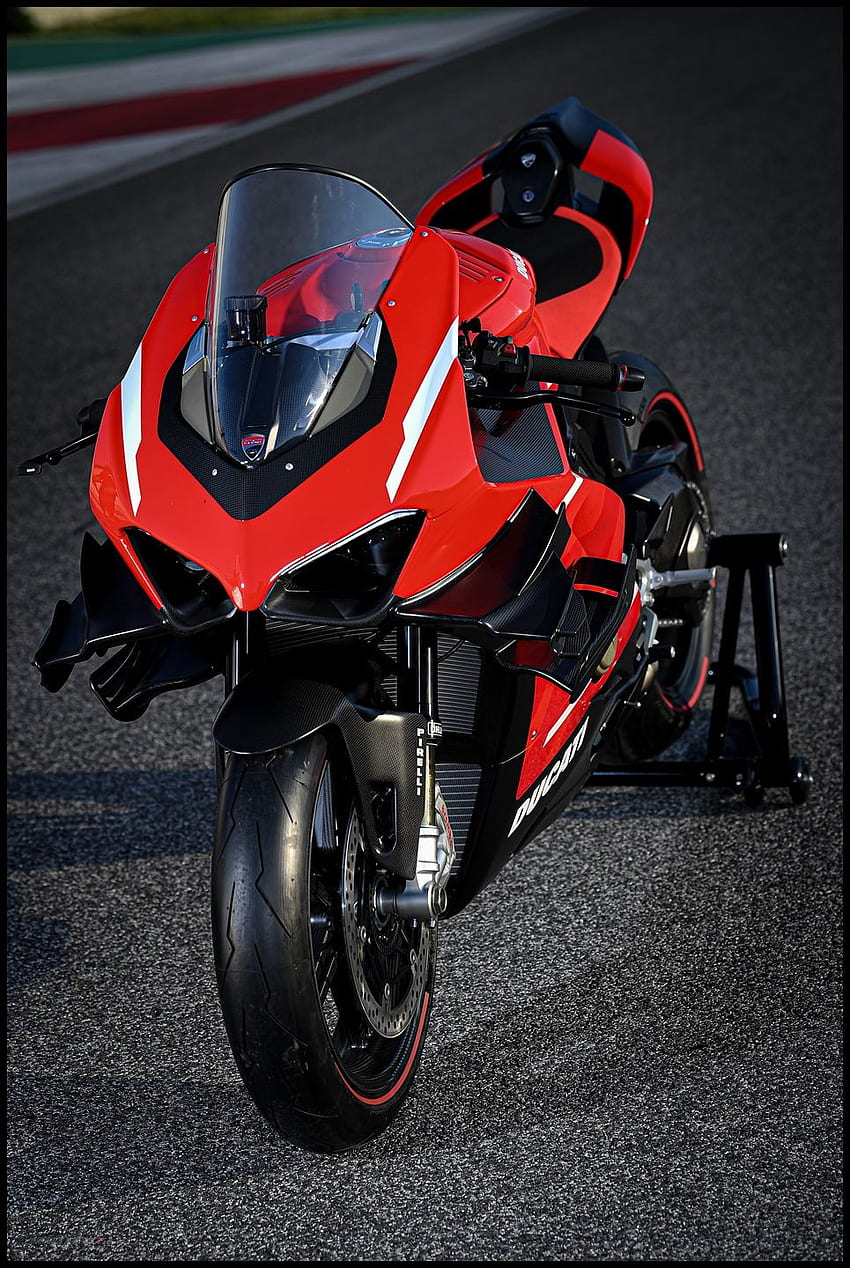Ducati Superleggera V4 R, Rangka Carbon Fiber Road Legal - Ducati, Pembalap, Desain logo otomotif Sfondo del telefono HD