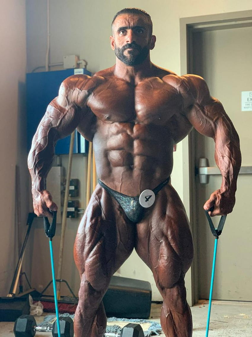 Hadi Choopan: bodybuilder iraniano (1987-) Sfondo del telefono HD