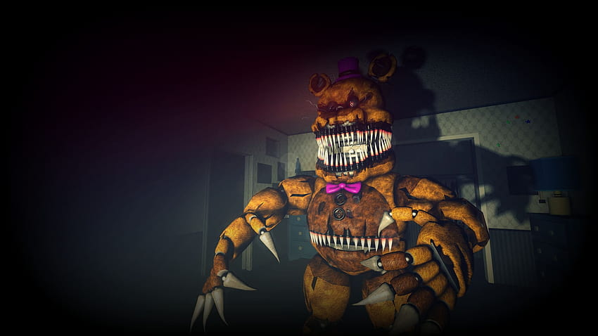 Nightmare Fredbear (Fnaf 4) by DDolhon on DeviantArt