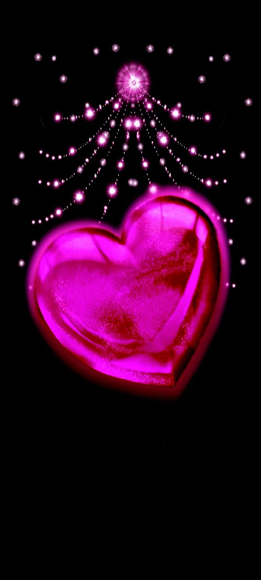 Pink Metal Heart HD phone wallpaper | Pxfuel