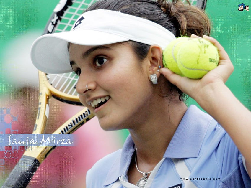 Tenis Wanita : SANIA MIRZA PANAS Wallpaper HD